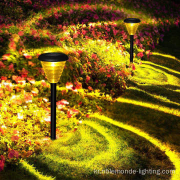장식 잔디 RBG LED 태양 정원 빛